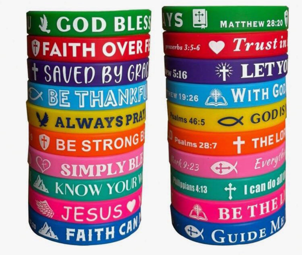 Bible Verse Bracelets