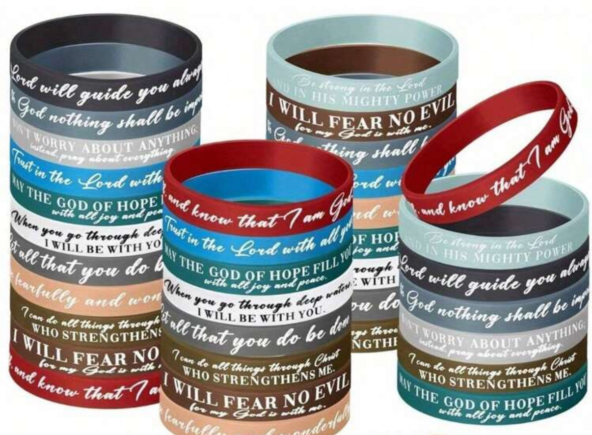 Bible Verse Bracelets